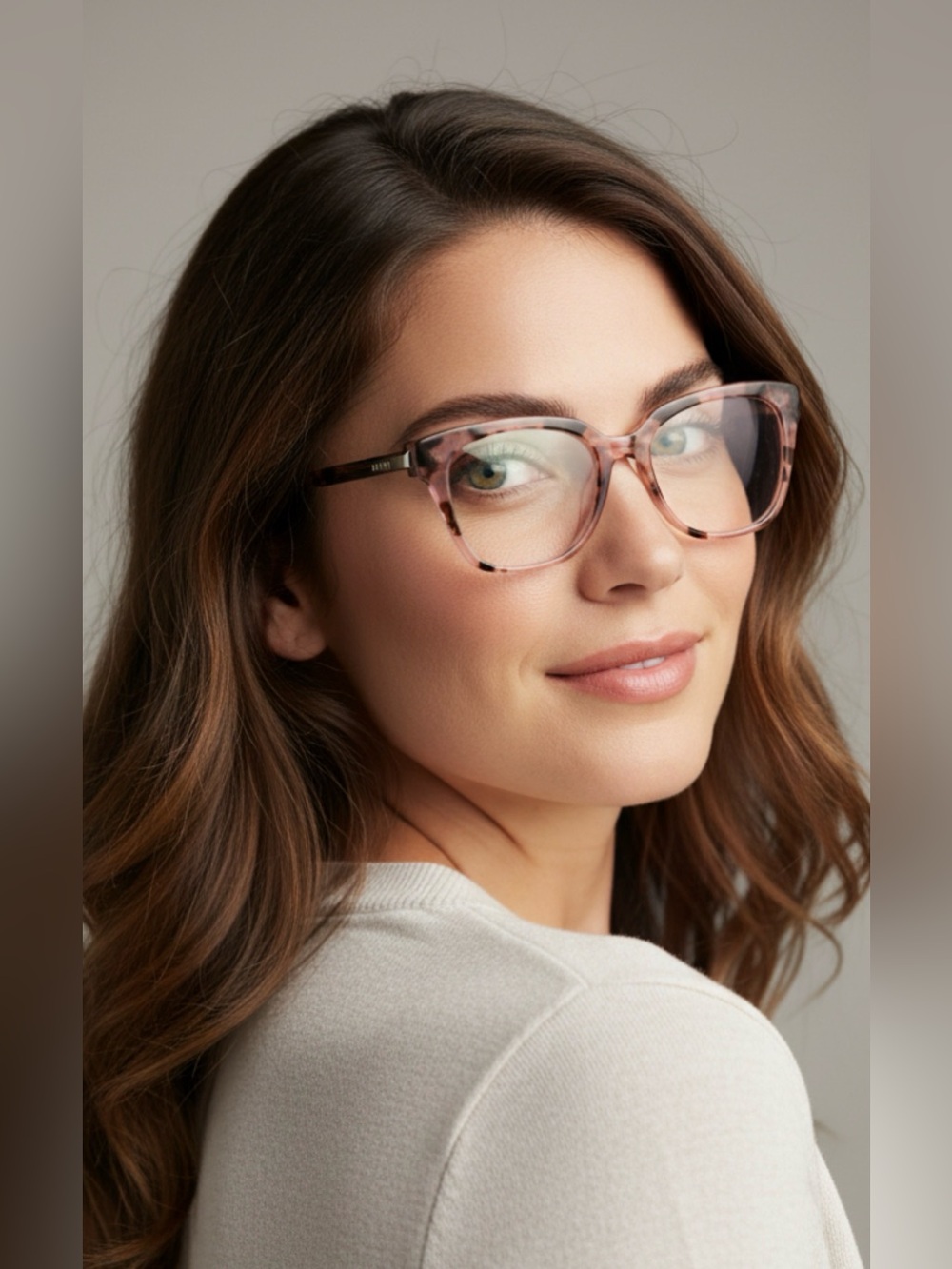 Diff Eyewear Bella XS Cream Tortoise Women’s Eyeglasses 50- 17-142 mm